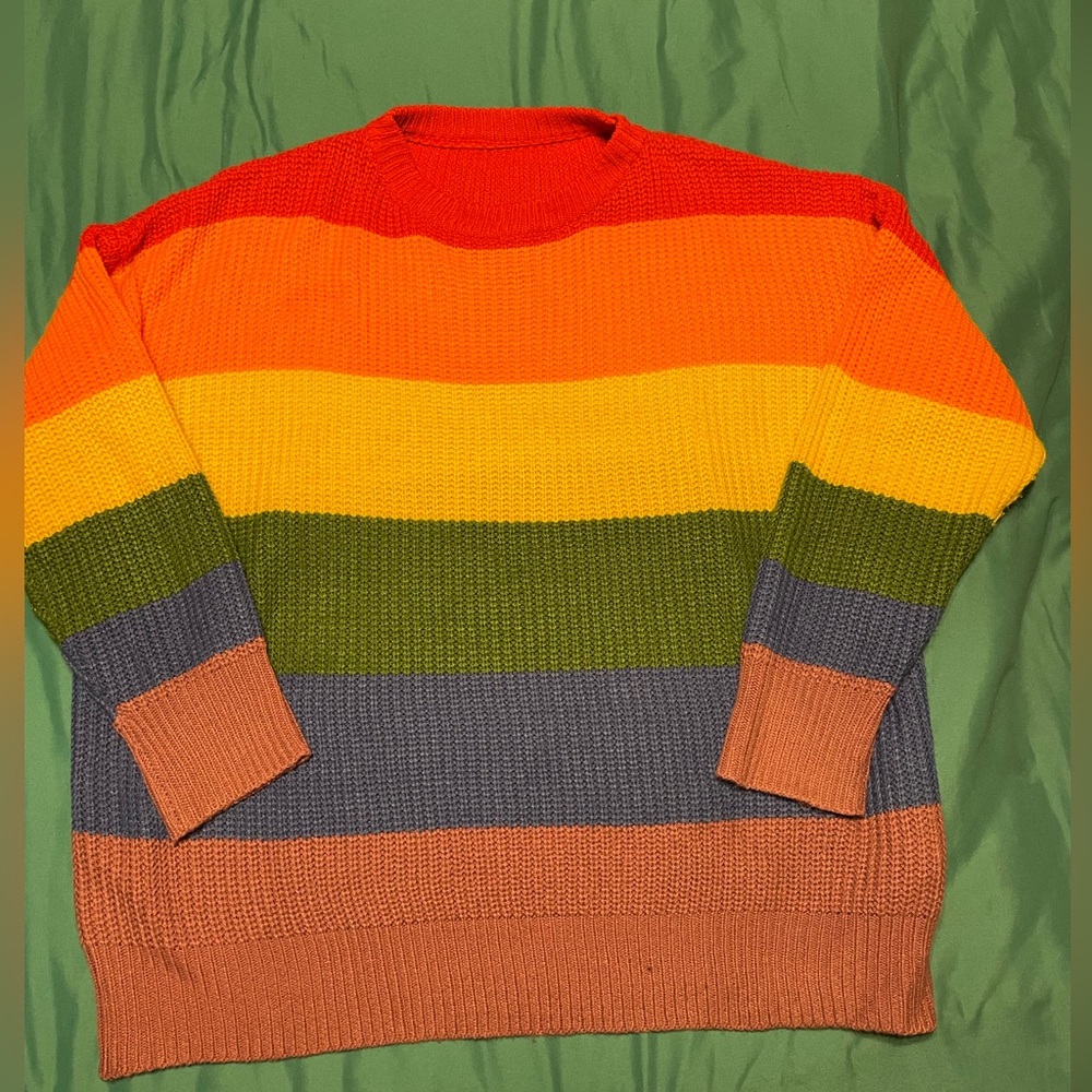 Rainbow sweater